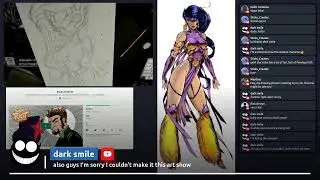 Friday Live Drawing Stream! Drawing Wild C.A.T.S's VOODOO for Orbital Bacon!