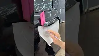 How to make a template for protective film?