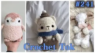 🧶💖 Crochet Tok Compilation - Crochet Tok Fam 🧶💖 #241