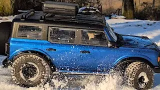 Absima BronX 1/8 technically unchanged// Bronco '21 // Doc Brown drives at Furzhaus Faltenhaut