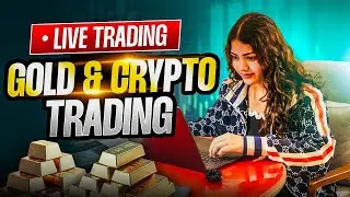 Live Gold, Crypto Trading |  9 Jan | #goldtrading #cryptotrading #bitcoin - MANSI