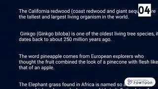 Interesting facts about Botany