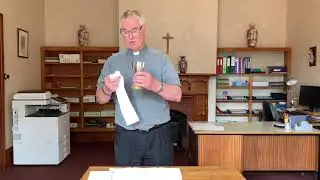 Purification of the Chalice & Blessing of People.