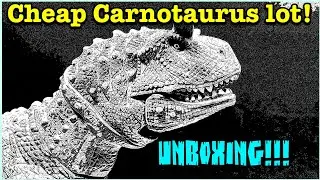 Amazing $40 Carnotaurus lot I found!!! UNBOXING!!!