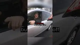 Innocent Biker Gets Chewed Out by Angry Land Owner…
