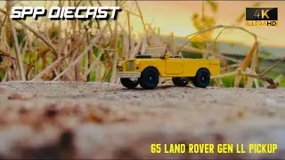 MATCHBOX 65 LAND ROVER GEN II PICKUP 1:64 #1THE ORIGINAL METAL DIECAST