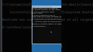 How To Fix Bootrec /fixboot Access is Denied During Fix Boot Configuration