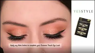 How To: Summer Peach Eye Look 🍑✨👀