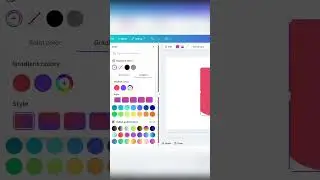 Профессиональная 3D-градиентная графика с использованием геометрических фигур в Canva #CanvaDesig...