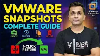 VMware Snapshots Complete Guide: Create, Restore, Clone, Delete & Manage 📚 #vmware #virtualmachine
