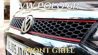 Polo 6R &mdash; снятие и установка передней решетки