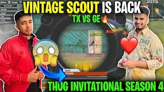 Scout on FIRE😧 GE Vs Xspark🔥| Thug Invitational #Scout #Vintagescout #Thuginvitational #Mavi #TX