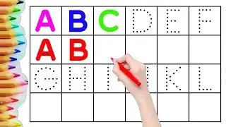 🍎ABCD for kids, Learn 2d ac, colors, abc song | Preschool Learning for toddlers, 138