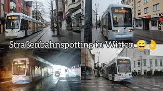 Straßenbahnspotting in Witten 👌#tram #witten
