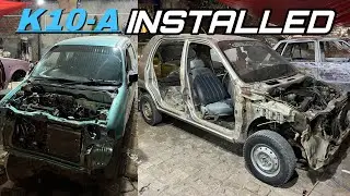 PROJECT MODIFIED ALTO VXR AUTOMATIC K10a ENGINE