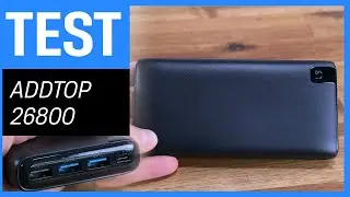 ADDTOP Powerbank mit 26800 mAh im Test - Worauf kommt es bei Powerbanks an?