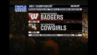 2007 WNIT Final Wyoming vs Wisconsin