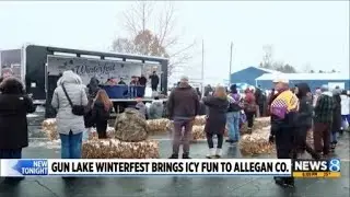 Gun Lake Winterfest brings icy fun to Allegan County
