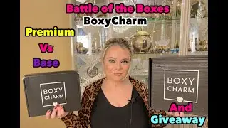 Unboxing BoxyCharm 2021 Premium & Base Skincare Beauty Products! Battle of the Boxes!GIVEAWAY Closed