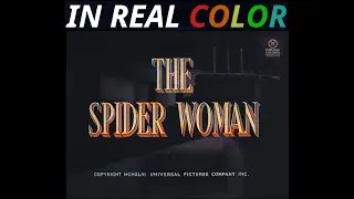 🕵️ Sherlock Holmes and the Spider Woman (1944) &mdash; In Real Color &mdash; Full Movie &mdash; 1080p