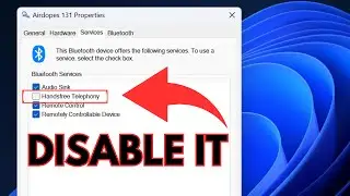 How to Disable Handsfree Telephony in Windows 11 (Fix Bad Audio issue)
