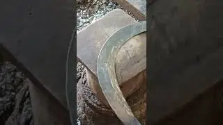 handmade sickle elge making#shorts#blacksmith