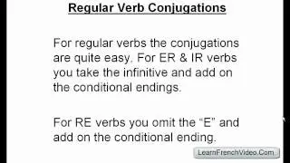 French Conditional Tense