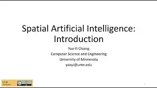 Introduction to Spatial AI
