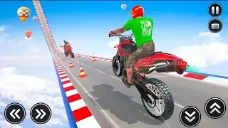 GT Mega Ramp Stunt Bike Games | Bike Games| Best Android #saqibgamer