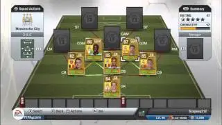 FIFA 13 Ultimate team: 550k Hybrid Squad Builder!(F.T Inform David Silva!)