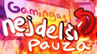 nejdel&scaron;&iacute; gamingas pauza...