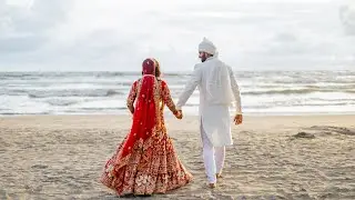 Pallavi x Shabin Wedding Highlight | Goa Beach Wedding | Riva Beach Resort