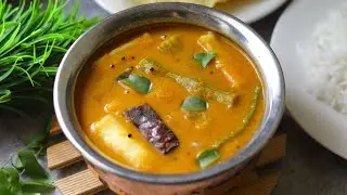 Kerala Sambar with homemade sambar masala recipe |   Onam sadya recipe | Onam special recipes