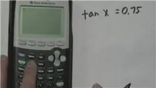 Mathematics : How to Calculate Angle Degrees Tangent