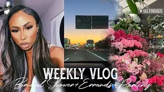 VLOG: First Vlog + I&rsquo;m Anxious + Houston Events + Best friend Bridal Shower + Partying