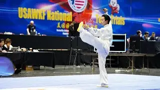 Kaden Wong - 42 Movements Taijijian, USAWKF National Taichi Team Trials 2024