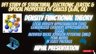 What is Density Functional Theory | what is DFT | GGA | LDA | Research paper detail explaination