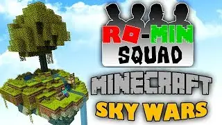 RoMin Squad Minecraft Skywars | Shortest Game EVER? | GamerBoy JJM | VitaBoy TV | Golden Ninja 50