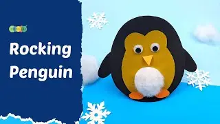 Rocking Penguin Craft | Easy Paper Crafts for Kids | Rocking Paper Craft Ideas