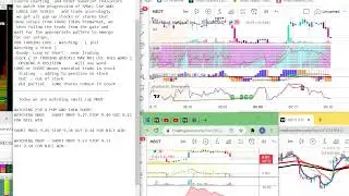LIVE SMALL AND LARGE CAP TRADING USING SUPERIOR SIERRA CHARTING !