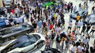 PML QuickStrike 2021 | LA's CRAZIEST Car Meet - Pagani Zonda, McLaren Sabre, Koenigsegg Phoenix