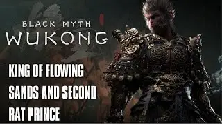 Black Myth: Wukong - King of Flowing Sands and Second Rat Prince | 4K PS5 | No Commentary