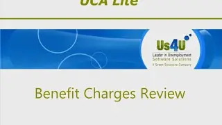 Unemployment Claim Benefit Charges