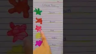Learn All Colours Name with Fun Visuals! | English for Kids & Beginners