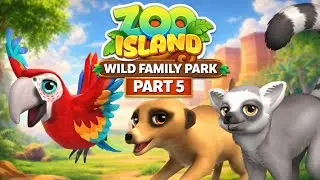 🦊 Zoo Island: Wild Family Park Walkthrough Part 5 | Mobile Gameplay (Android/iOS)