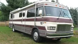 1987 Vogue Caterpillar Pusher Crown Diesel RV Coach