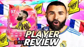 5⭐5⭐ 97 FUTTIES BENZEMA SBC PLAYER REVIEW