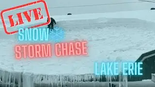  Lake Effect Snow - Lake Erie - Thanksgiving Day - Live Chase Archive 