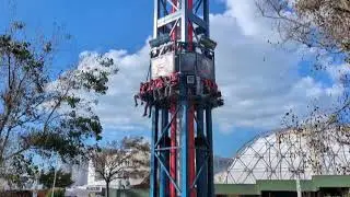Launch Pad Ride At Blackpool Pleasure Beach