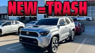 Avoid All NEW Vehicles NEW=TRASH!